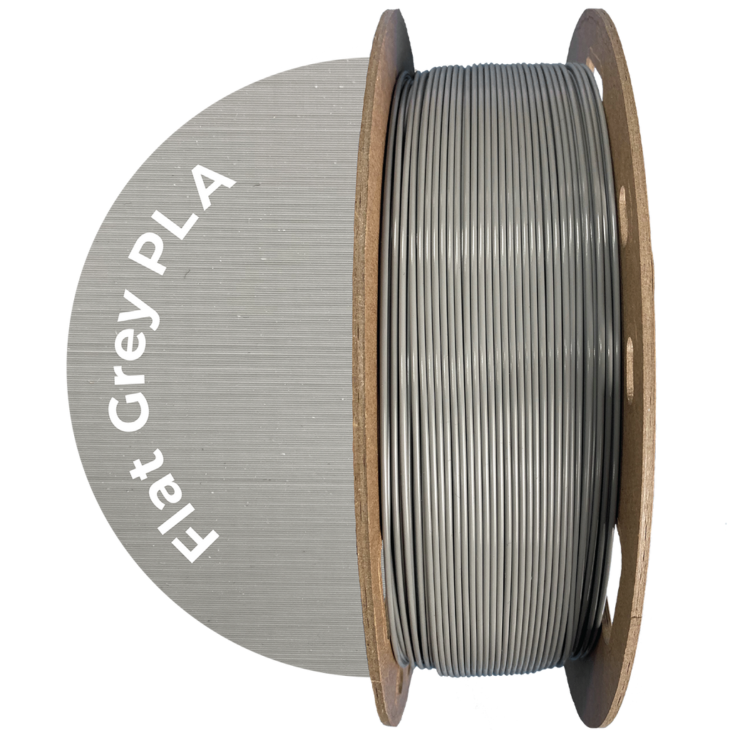 Canadian Filaments - Flat Grey PLA Filament
