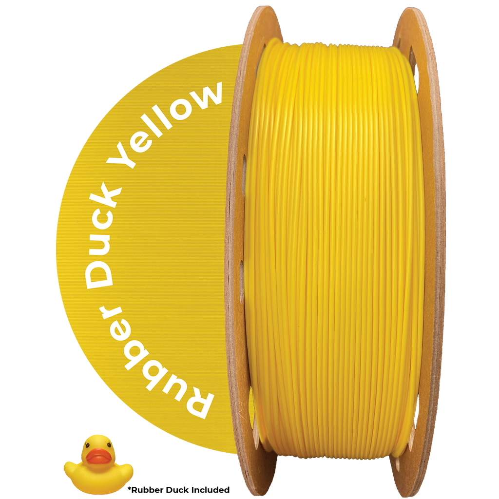 Canadian Filaments - Rubber Duck Yellow PLA Filament