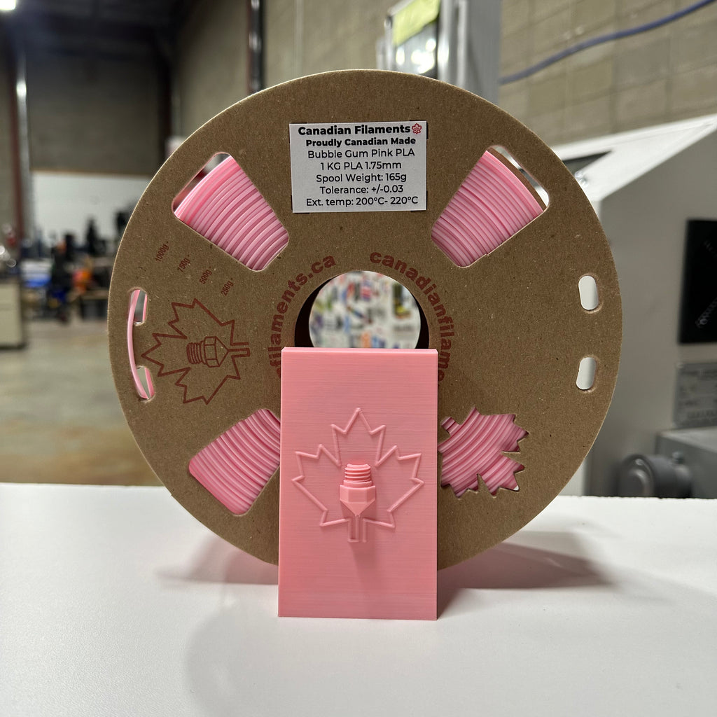 Canadian Filaments - Bubble Gum Pink PLA