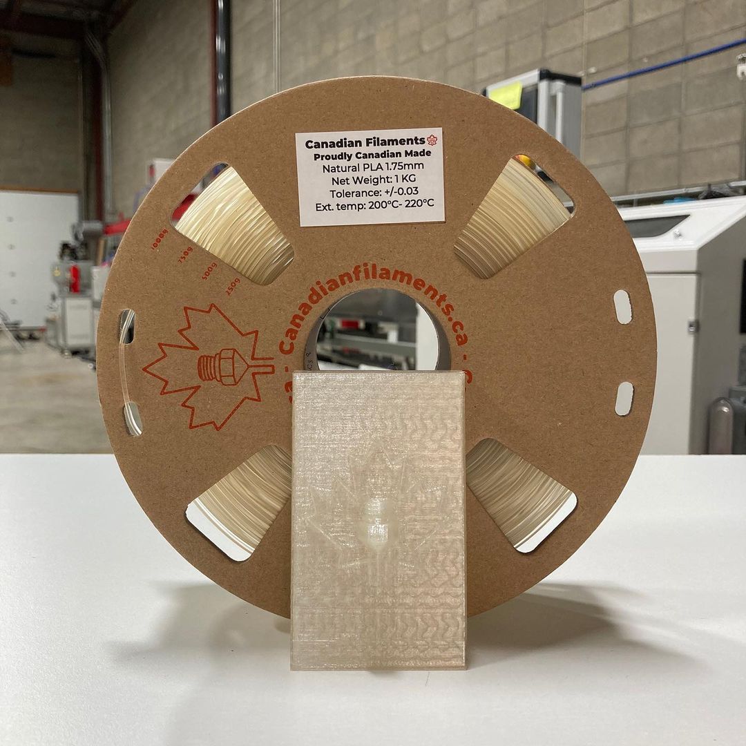 Premium Natural PLA 1.75mm Filament (1kg/roll)