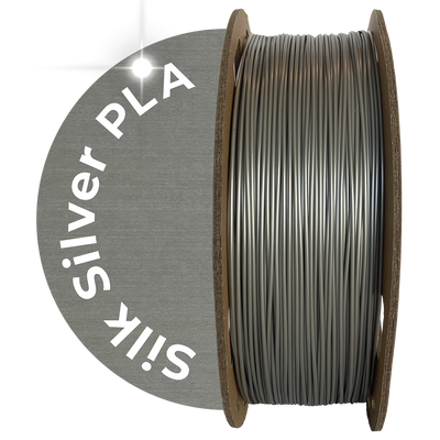 Canadian Filaments - Silk Silver PLA Filament