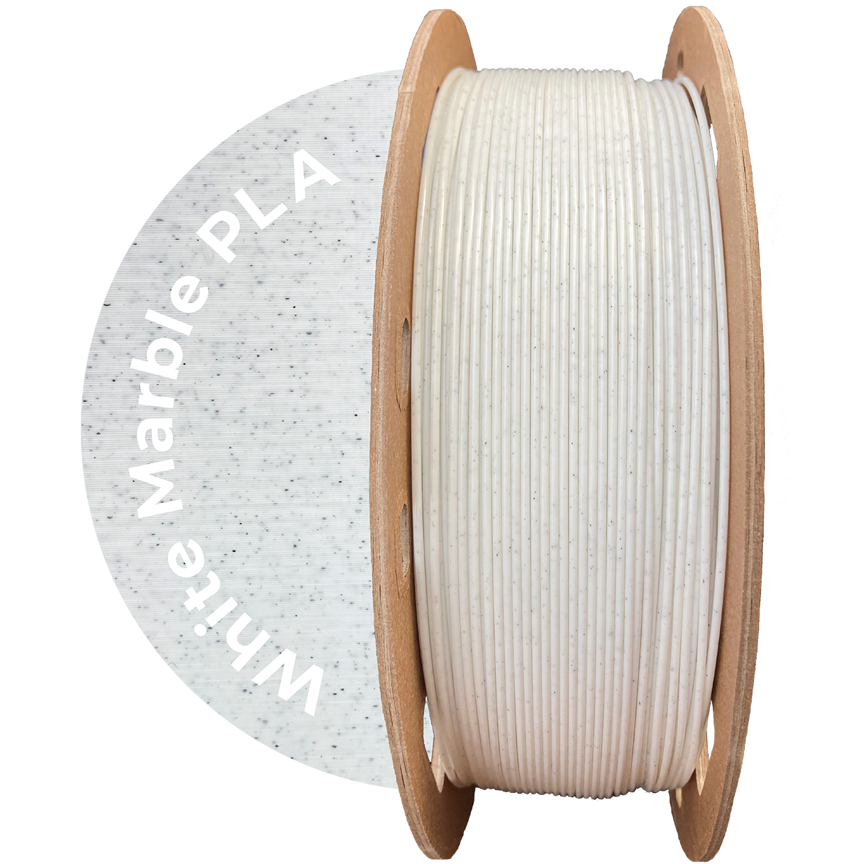 Canadian Filaments - White Marble PLA Filament