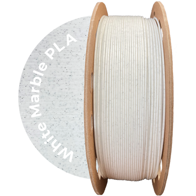 Canadian Filaments - White Marble PLA Filament