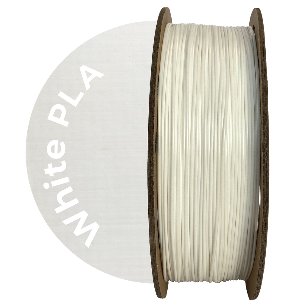 White PLA Filament - Canadian Filaments