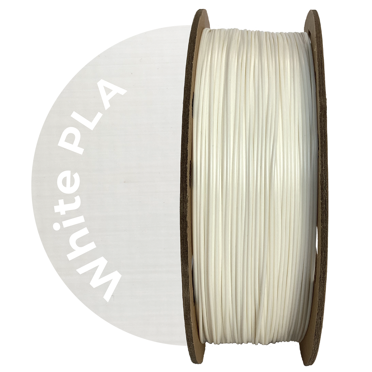 Premium White PLA 1.75mm Filament (1kg/roll) spools